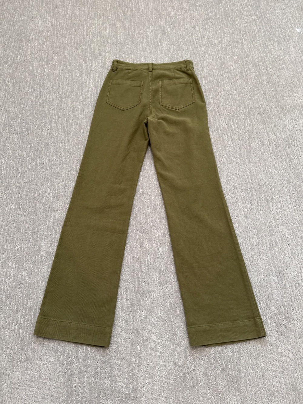 NWOT Faherty Olive Pants - Picture 4 of 5